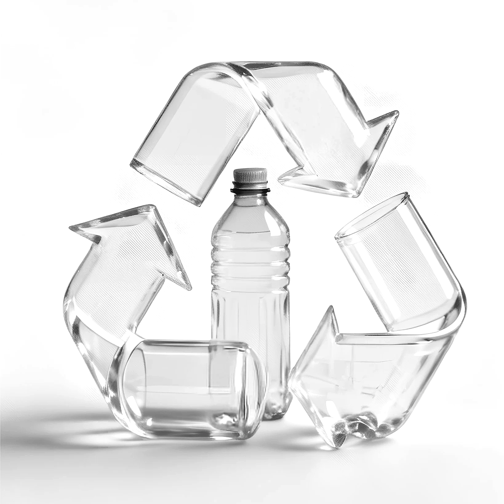 recycle 2.5 tons of plastic